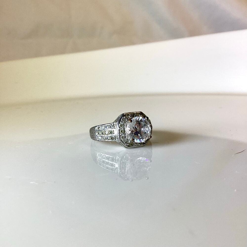 Crystal Statement Ring